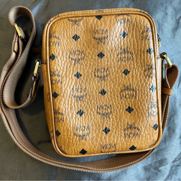 Mini MCM Klassik Cognac Crossbody - Picture 9 of 10